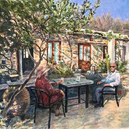 Πέτροκτιστο Σπίτι. Stone House Villa Karystos  Buitenkant foto