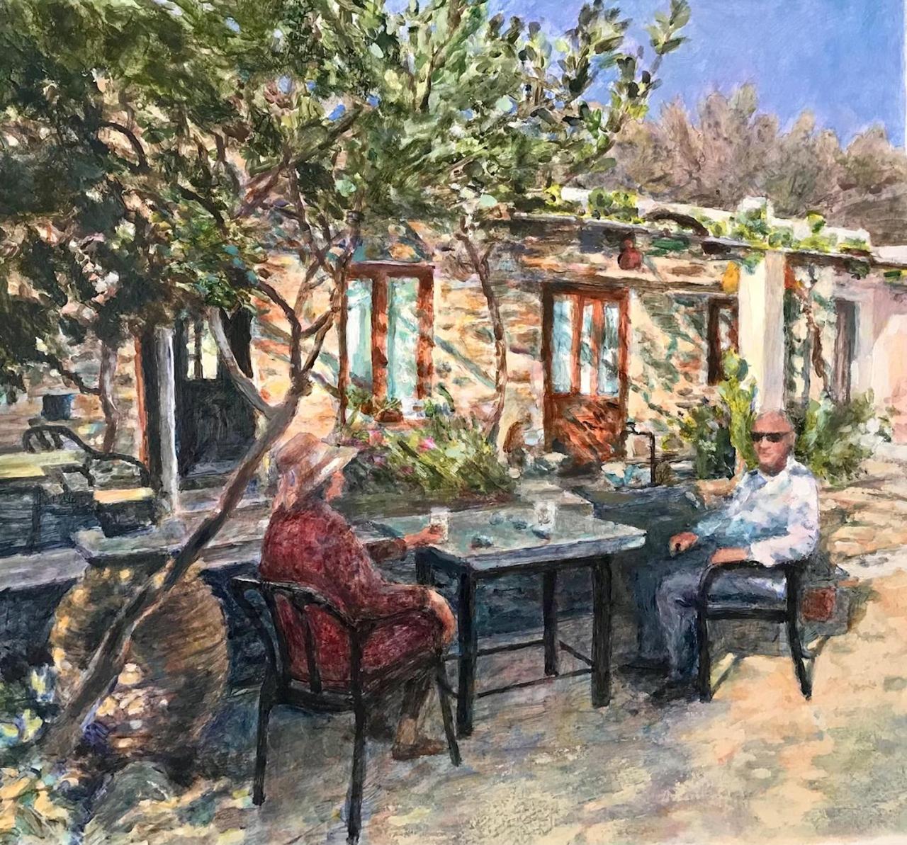 Πέτροκτιστο Σπίτι. Stone House Villa Karystos  Buitenkant foto