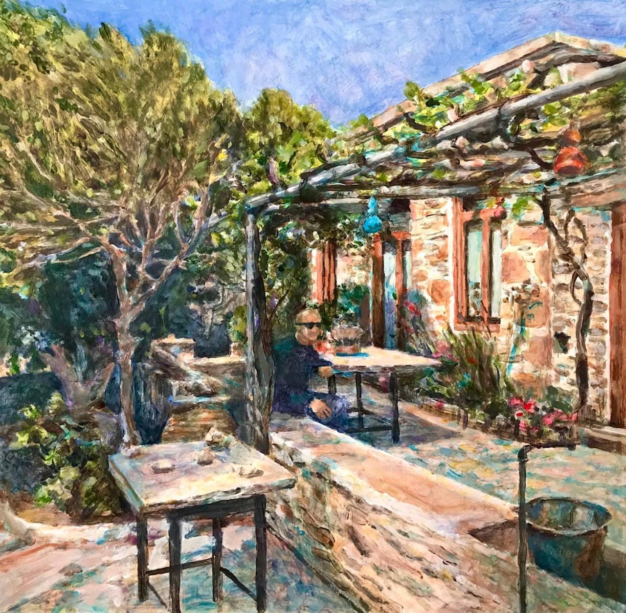 Πέτροκτιστο Σπίτι. Stone House Villa Karystos  Buitenkant foto